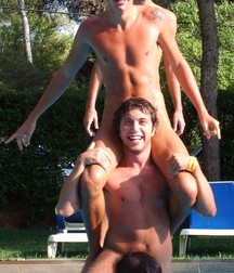 in the pool with friends 5df645d94e0c5.jpg