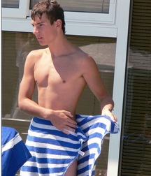 what's under the towel
