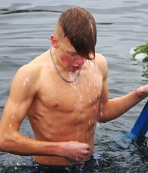I'm not afraid of cold water