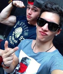 lovable sweet young boys