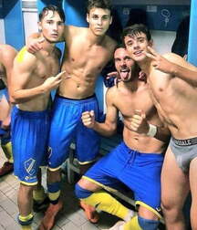 Young footballers twink tube guys sports
