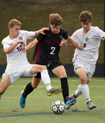 Boys playing soccer sporty twink tube