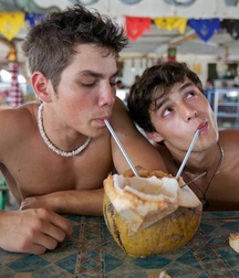 Two friends (gay?) Twink Tube Straight