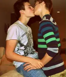 Romantic kisses twink tube lovers boys tender