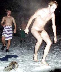 Naked in the snow straight boys nude porn