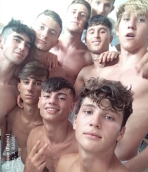 Friends nude locker-room boys sport porn