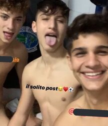 Funny and crazy boys porn in Locker room
