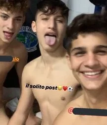 Funny and crazy boys porn in Locker room
