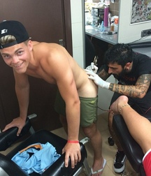Tattoo or massage twink guy tube