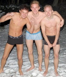 Three nice boys straight twinks