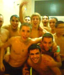 Funny boys in locker room party twink tube