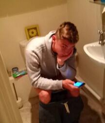 Caught pooping boys porn