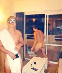 Funny ass frat twinks gay porn
