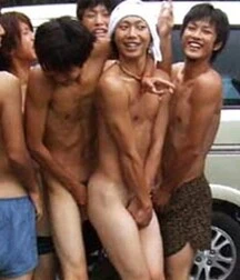 Funny Asian twink boys school play tube