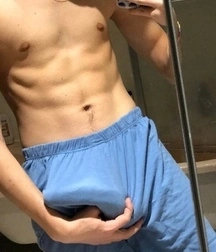 Bulge cock twink covered hardon porn
