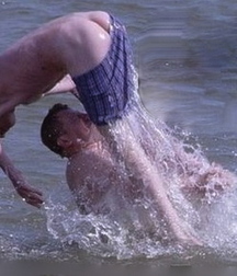 Boys in the water nude swim straight twink tube 