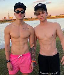 shirtless boys