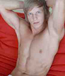 Ronald blond twink muscles porn