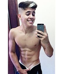Shirtless boys from net 1