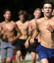 Let's go Cross Country athletic twink boys 