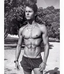 Sexy boy muscled 20 years old