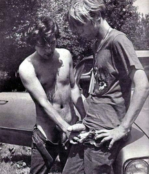 Dad's buddies vintage twink porn
