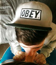 Boy with Cock in his Mouth