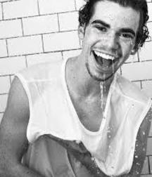 Cameron Boyce In Memoriam Black and White