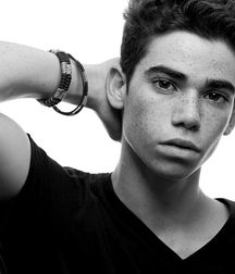 Cameron Boyce In Memoriam Black and White