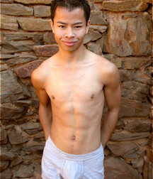 Aussie Boy Ra Chum Bares All Outdoors