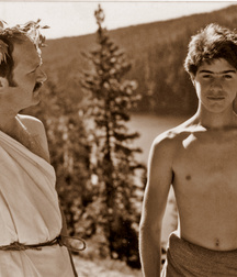BOYHOOD IN ANCIENT ROME (A VISUAL GRAPHIC ROMAN) - IN SEPIA 598e44742efc2.jpg