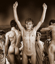 BOYHOOD IN ANCIENT ROME (A VISUAL GRAPHIC ROMAN) - IN SEPIA 598e45168b87e.jpg