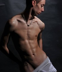 Erik Blue gay model
