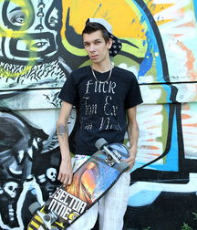 Skater boy Axel 