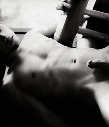 black and white