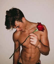flowers and cocks
