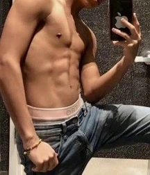 boys with jeans guys twink tube selfie flexing