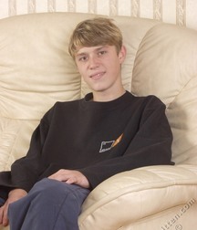 Jenya cums on the Sofa 