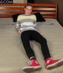 Red Converse Boy Feet