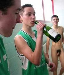 Boys,sauna,shower and locker room