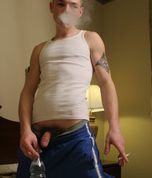 Jeremiah Pisses in Blue Trackies 5bbdef927c8d7.jpg