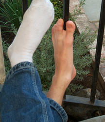 Ian Madrox White Socks