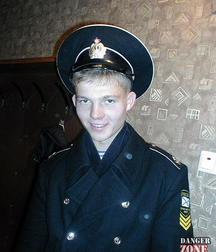 Russian naval cadet Senya