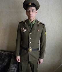 Russian soldier Alexey