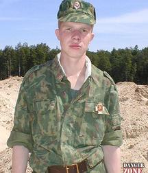 Russian soldier Ginger