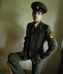 Russian soldier Stepan