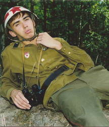 officer and soldier