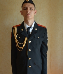Russian cadet Dima