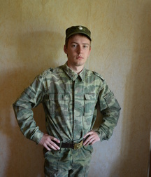 Russian cadet Senya