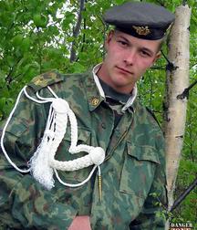 Real russian soldier
